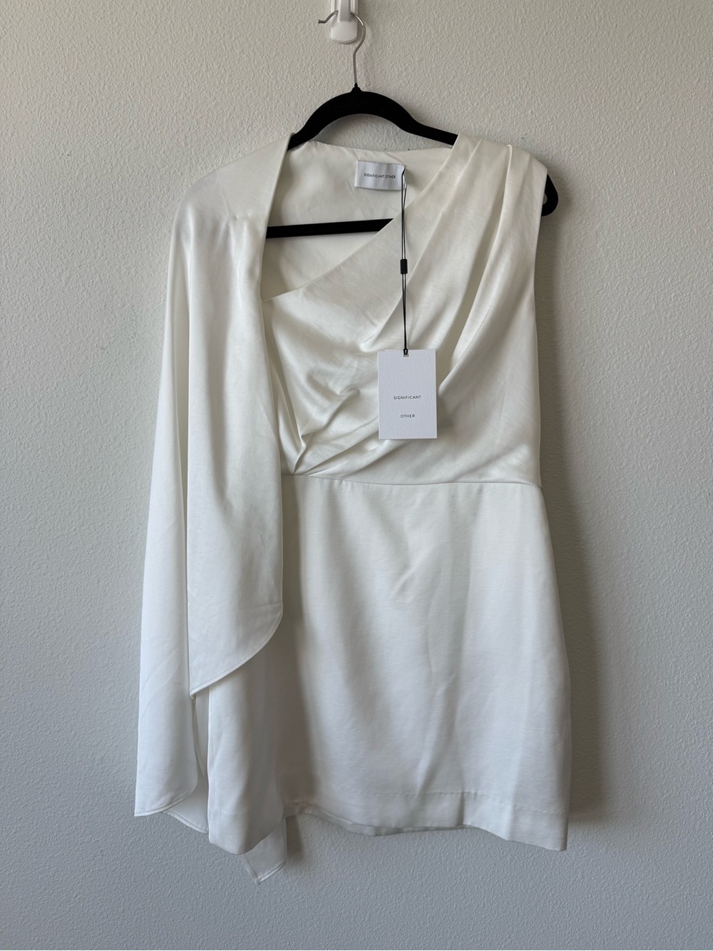 NWT Significant Other Annabel Mini Dress in Ivory - Picture 4 of 11